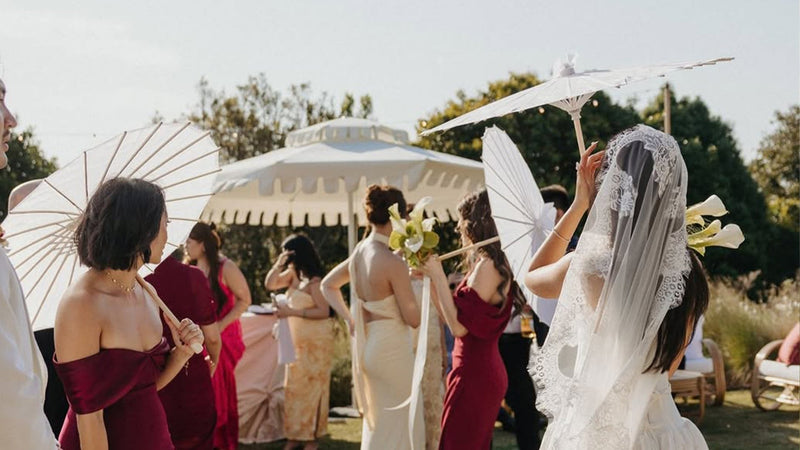 Dream Outdoor Weddings Come to Life with Ivory Mist