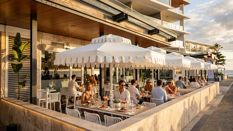 A Bit of a Landmark: How OFISHAL Beachclub’s Umbrellas Became Part of the Brand