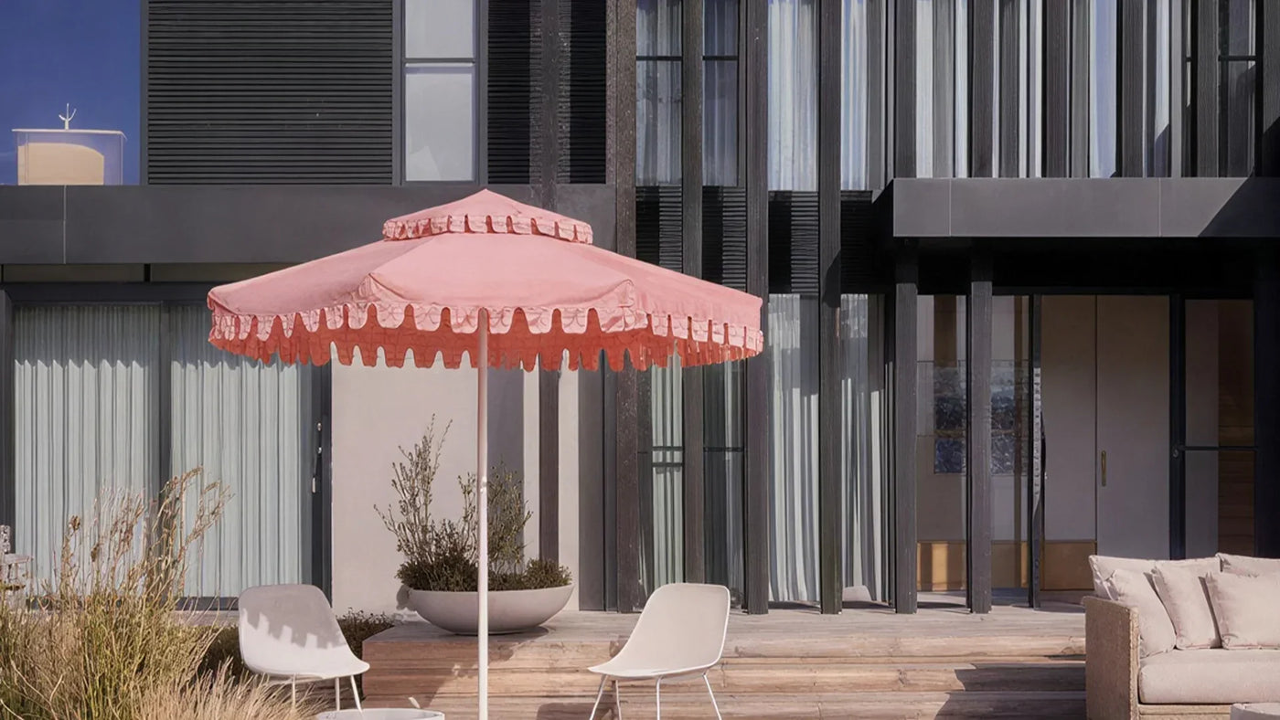 When Athletes Design Their Dream Homes, Style Meets Function with Retro Umbrella