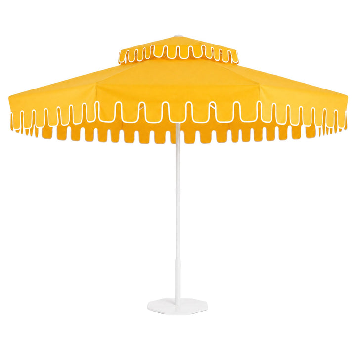 Double Tiered Golden Hour Market Umbrella