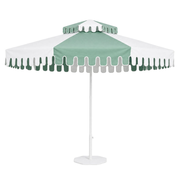 Cactus Green Double Tier Umbrella