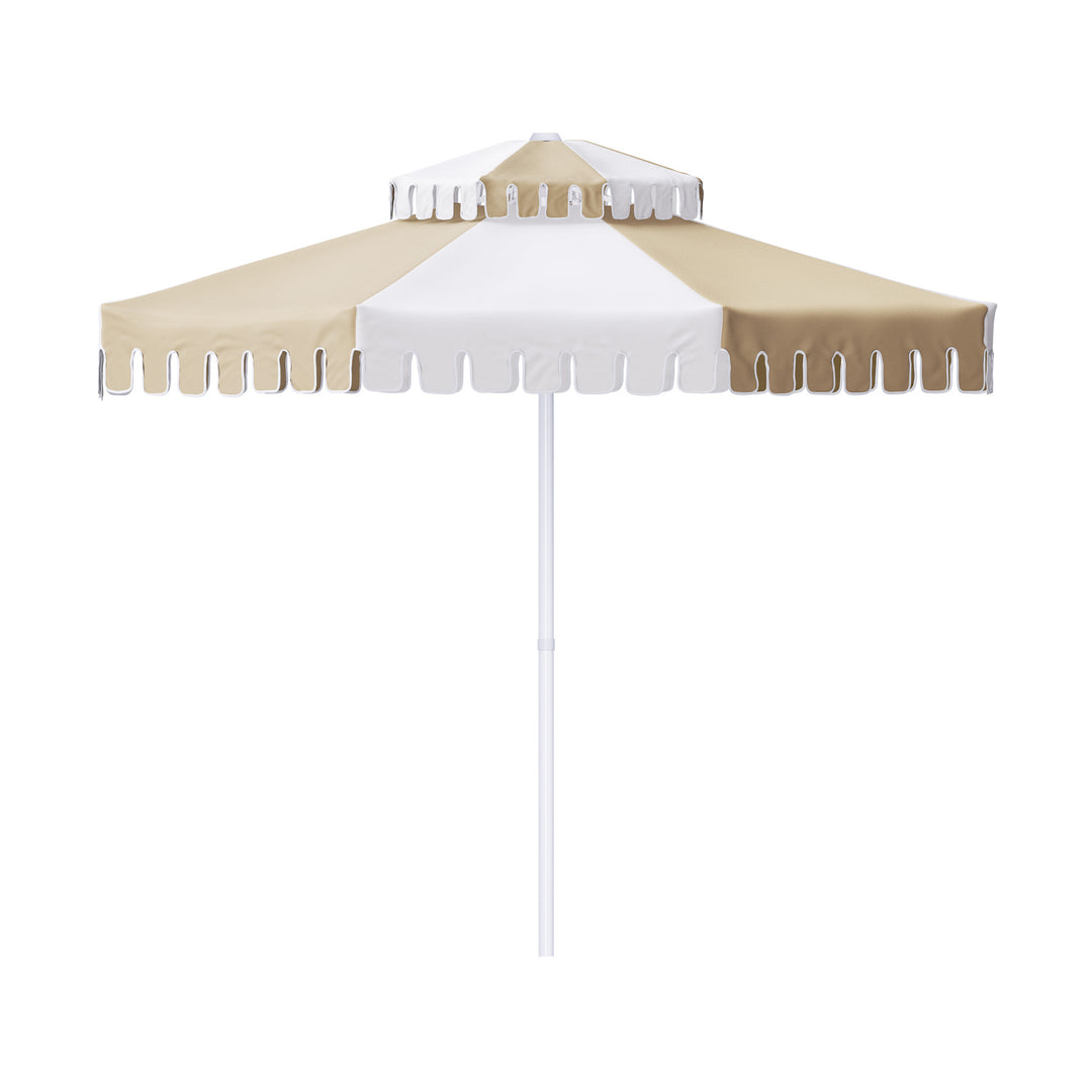 [PRE-SALE] Desert Sand Double Tier Umbrella- As Seen in Britt & Taz’s Backyard on The Block