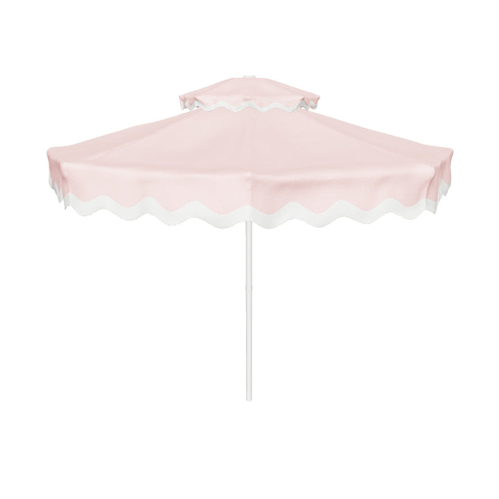 Tuscan Blush Double Tier Umbrella